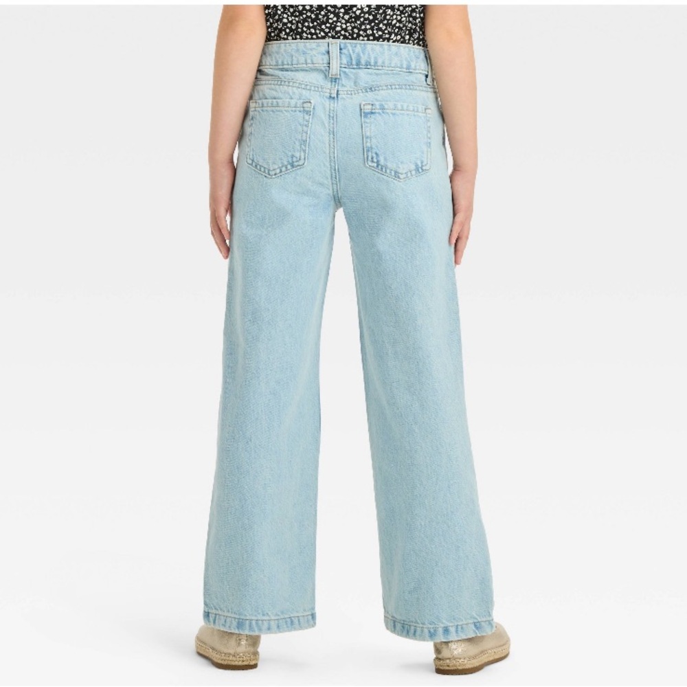 Cat and Jack wide-leg jeans - Picture 2 of 6
